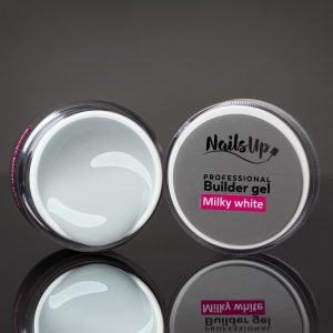 UV Gel NailsUp Gel UV Autonivelant NailsUp - Milky White 50g